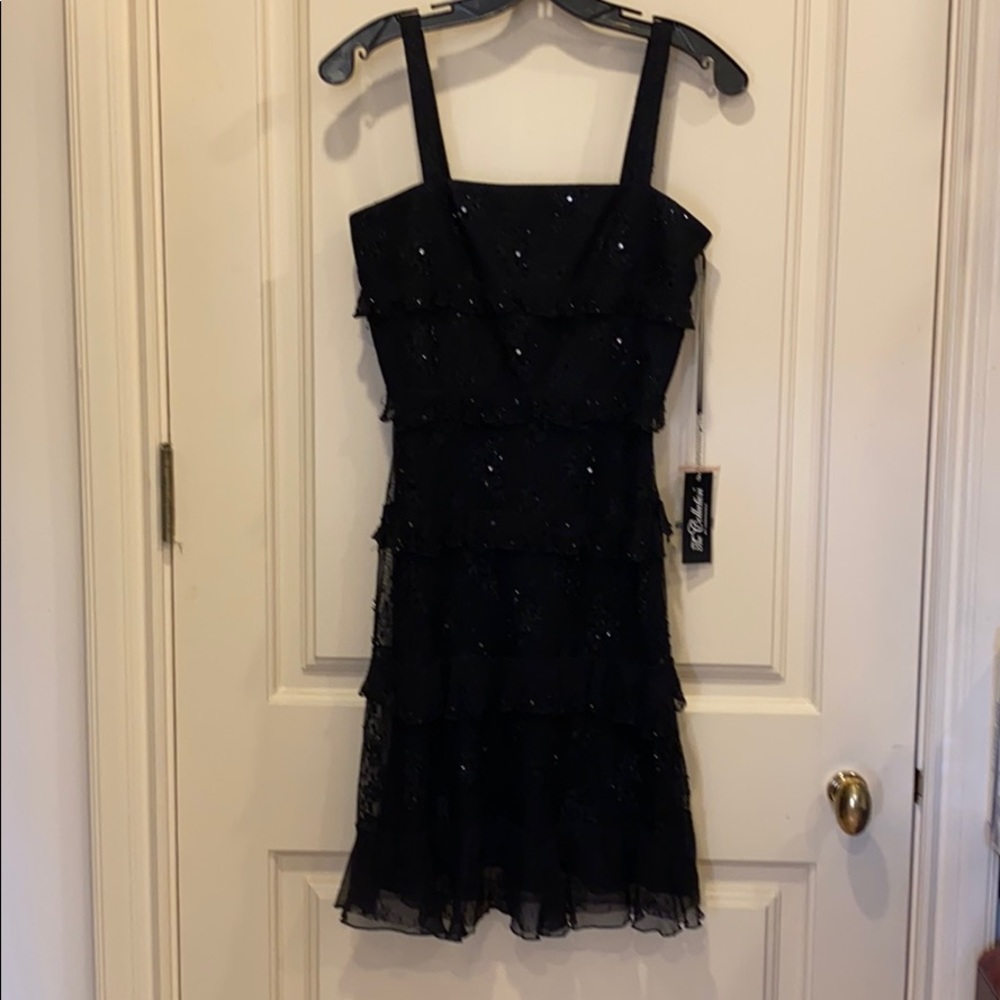 Girls sequence evening dress